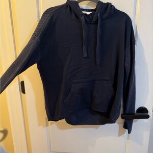 Time and Tru Dark Blue Women's Hoodie Sweater
